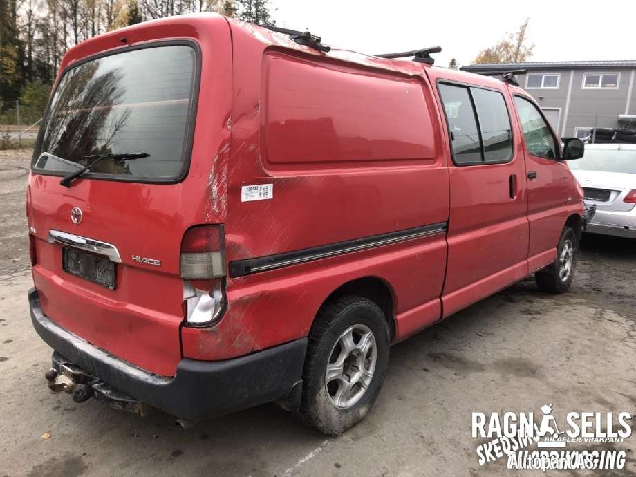 Toyota Hiace 2007-2012 (Fase 3) , Motorkode: 2KD-FTV       1900030481, Girkassekode: 3303026A60