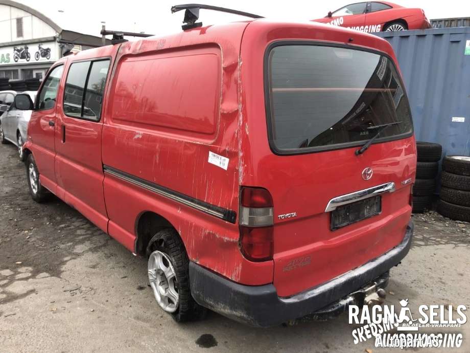 Toyota Hiace 2007-2012 (Fase 3) , Motorkode: 2KD-FTV       1900030481, Girkassekode: 3303026A60