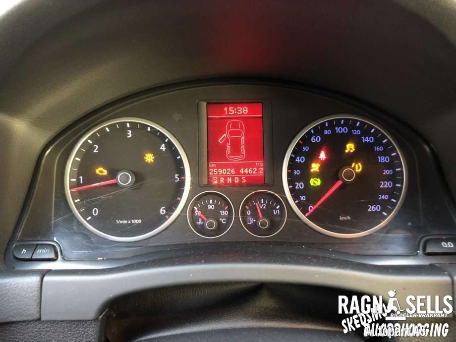 VW Tiguan 2007-2011 (Type I, Fase 1) , Motorkode: CBAB, Girkassekode: JBG