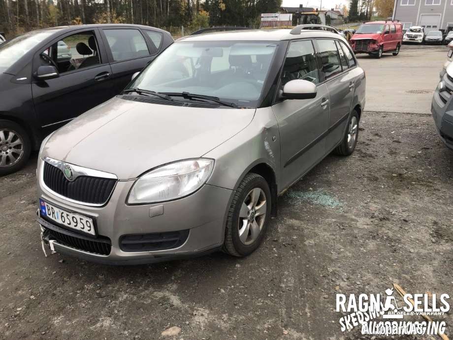 Škoda Fabia 2007-2010 (Type II, Fase 1) , Motorkode: BMS, Girkassekode: JDE