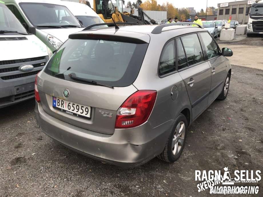 Škoda Fabia 2007-2010 (Type II, Fase 1) , Motorkode: BMS, Girkassekode: JDE