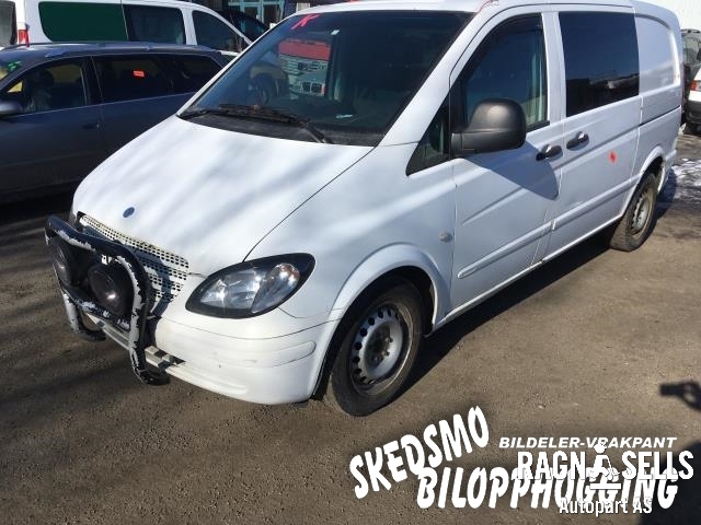 Mercedes Vito/Viano 2004-2010 (Fase 1) (W639) (W639), Motorkode: 646982, Girkassekode: 716652 00 208683
