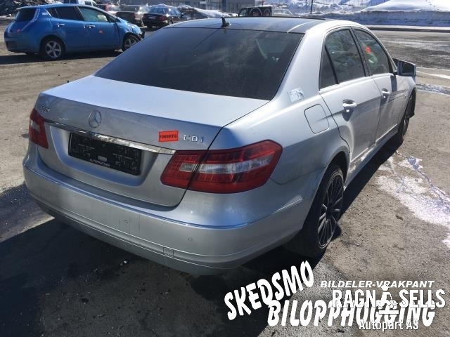 Mercedes E-Klasse 2009-2013 (Fase 1) (W212) (W212), Motorkode: 651924, Girkassekode: 722646 07 851180