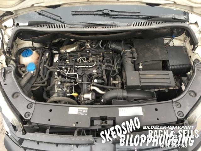 VW Caddy 2010-2015 (Type III, Fase 2) , Motorkode: CFHC, Girkassekode: PQT