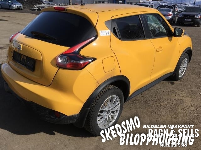 Nissan Juke 2014-2018 (Fase 2) , Motorkode: K9K, Girkassekode: L4-125