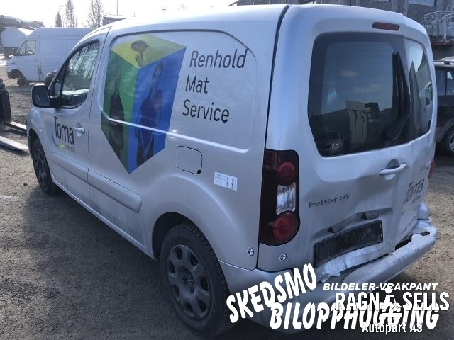 Peugeot Partner 2008-2015 (Type II, Fase 1) , Motorkode: 9HF, Girkassekode: 