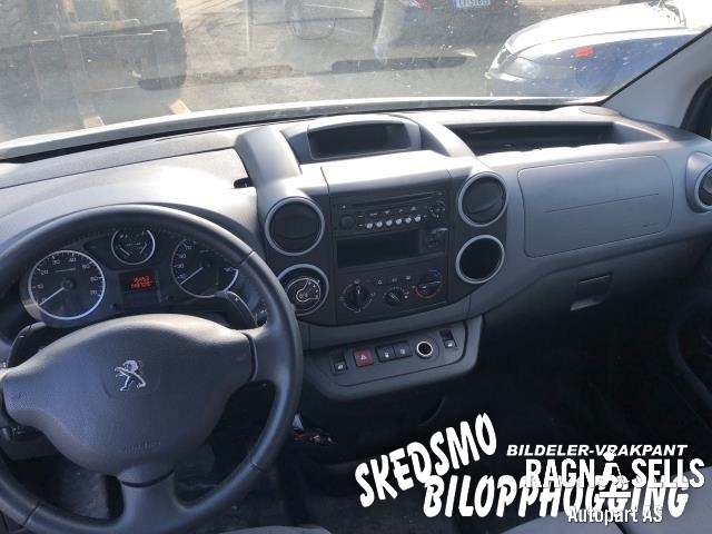 Peugeot Partner 2008-2015 (Type II, Fase 1) , Motorkode: 9HF, Girkassekode: 