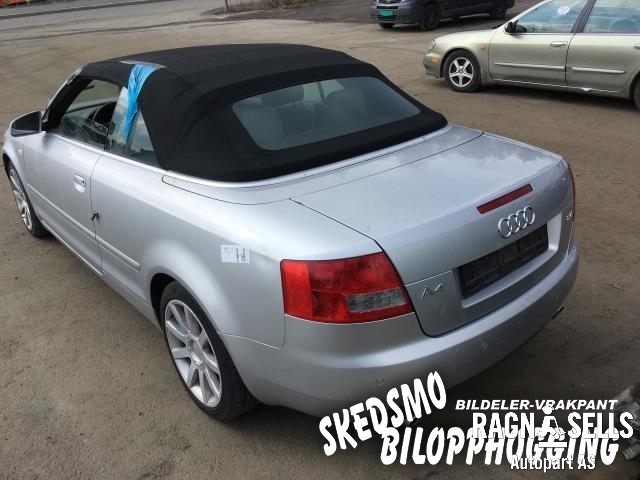 Audi A4 2004-2008 (Type III) (B7) (B7), Motorkode: BDV, Girkassekode: FYX