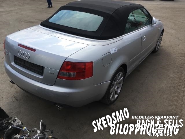 Audi A4 2004-2008 (Type III) (B7) (B7), Motorkode: BDV, Girkassekode: FYX