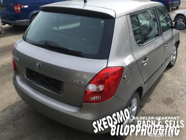 Škoda Fabia 2010-2014 (Type II, Fase 2) , Motorkode: CGPA, Girkassekode: MGZ
