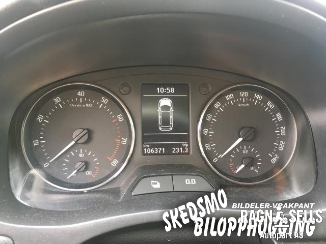 Škoda Fabia 2010-2014 (Type II, Fase 2) , Motorkode: CGPA, Girkassekode: MGZ
