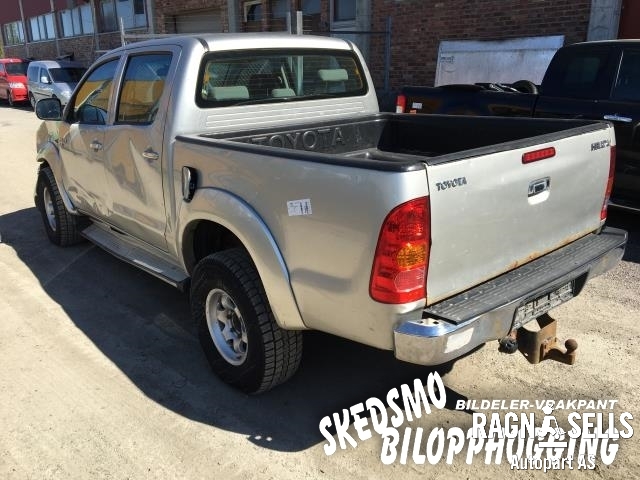 Toyota Hilux 2006-2011 , Motorkode: 2KD-FTV, Girkassekode: 330300K130