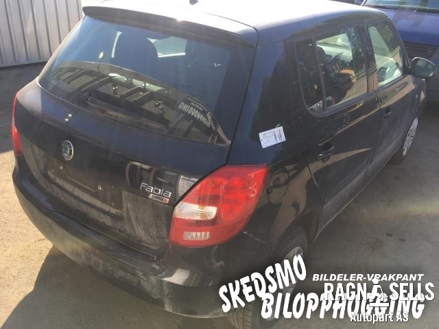 Škoda Fabia 2007-2010 (Type II, Fase 1) , Motorkode: CGPA, Girkassekode: LVG