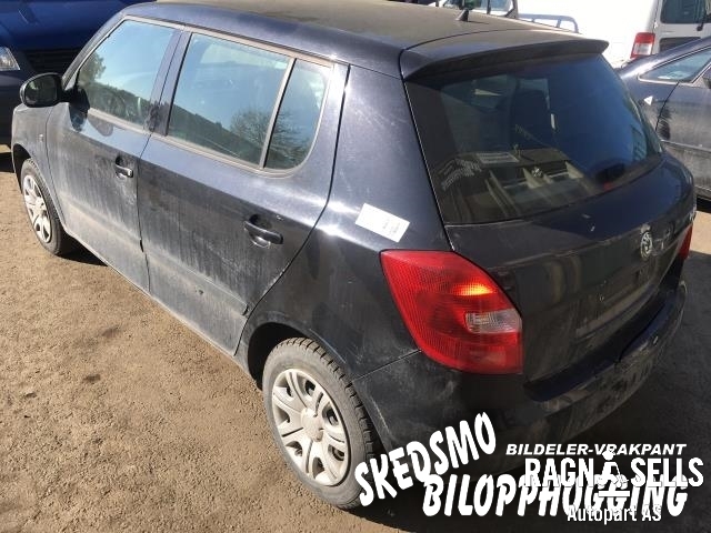 Škoda Fabia 2007-2010 (Type II, Fase 1) , Motorkode: CGPA, Girkassekode: LVG
