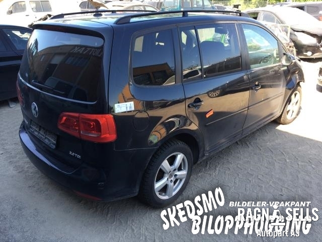 VW Touran 2010-2015 (Type I, Fase 3) , Motorkode: CFHC, Girkassekode: NJK