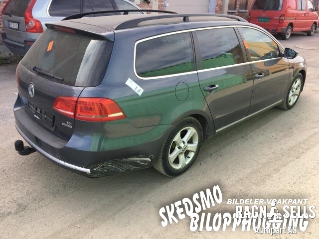 VW Passat 2011-2015 (B7) (B7), Motorkode: CAYC, Girkassekode: MYP