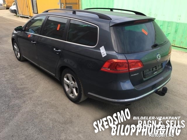 VW Passat 2011-2015 (B7) (B7), Motorkode: CAYC, Girkassekode: MYP