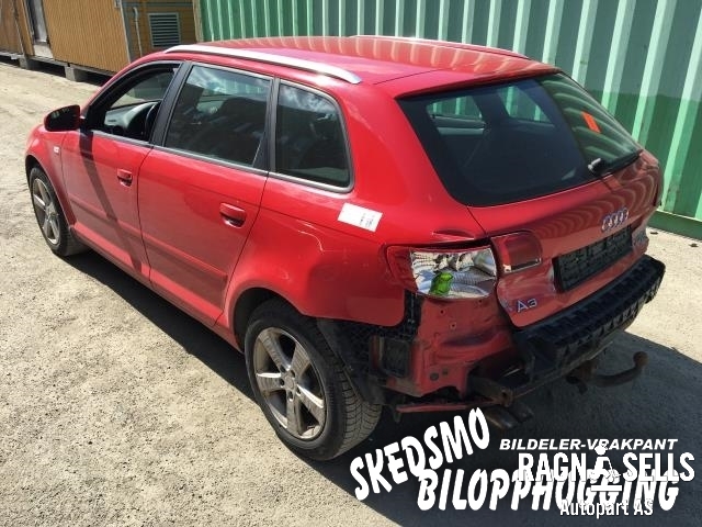 Audi A3 2003-2008 (Type II, Fase 1) , Motorkode: BKD, Girkassekode: JLR
