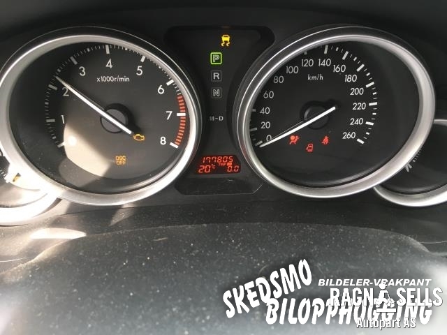 Mazda 6 2008-2010 (Type II, Fase 1) , Motorkode: LF, Girkassekode: FSE2-19-090C