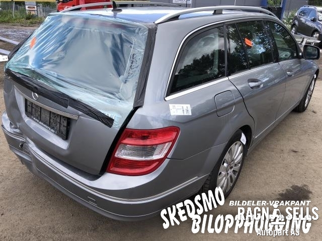 Mercedes C-Klasse 2007-2011 (Fase 1) (W204) (W204), Motorkode: 646811, Girkassekode: 722699 07 159817