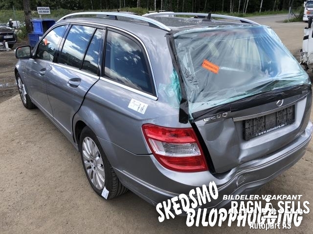 Mercedes C-Klasse 2007-2011 (Fase 1) (W204) (W204), Motorkode: 646811, Girkassekode: 722699 07 159817