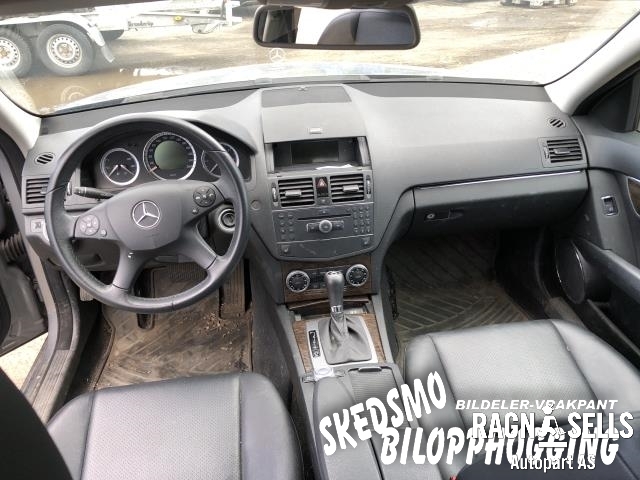 Mercedes C-Klasse 2007-2011 (Fase 1) (W204) (W204), Motorkode: 646811, Girkassekode: 722699 07 159817