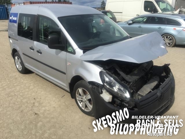 VW Caddy 2010-2015 (Type III, Fase 2) , Motorkode: CAYD, Girkassekode: MLU