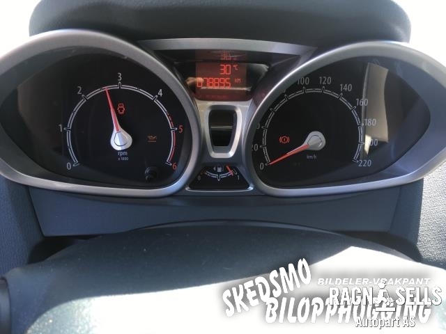 Ford Fiesta 2008-2012 (Type VI, Fase 1) , Motorkode: TZJA, Girkassekode: B5/IB5