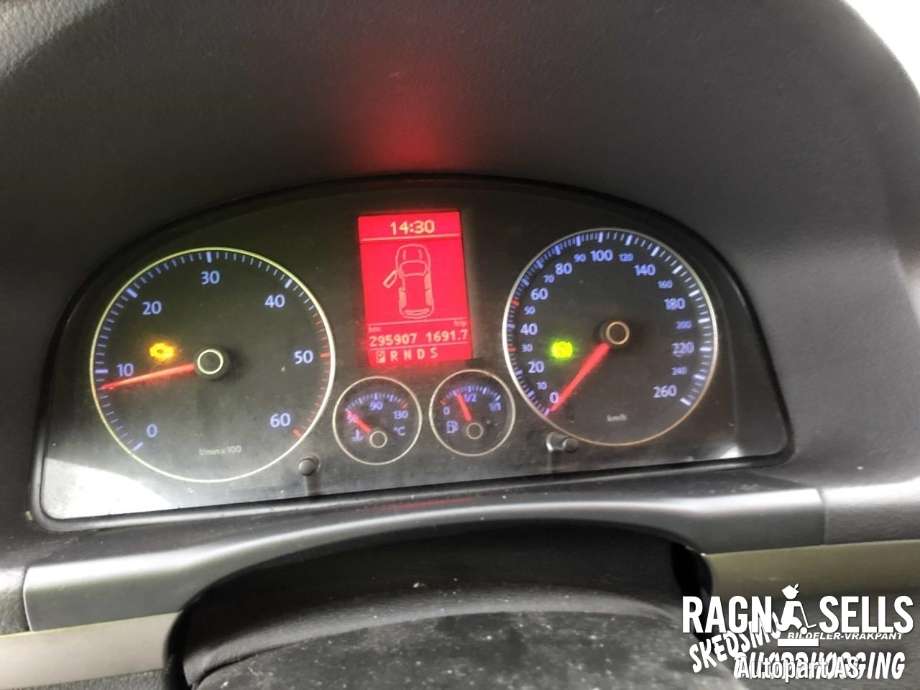 VW Touran 2007-2010 (Type I, Fase 2) , Motorkode: BMM, Girkassekode: LQW