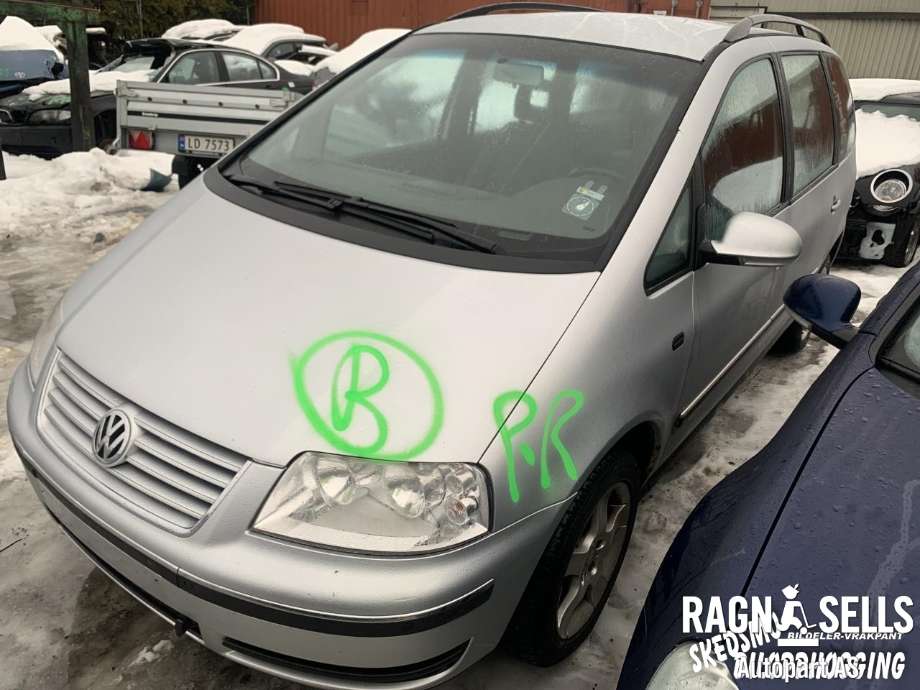VW Sharan 2000-2010 (Type I, Fase 2) , Motorkode: BVK, Girkassekode: GPE