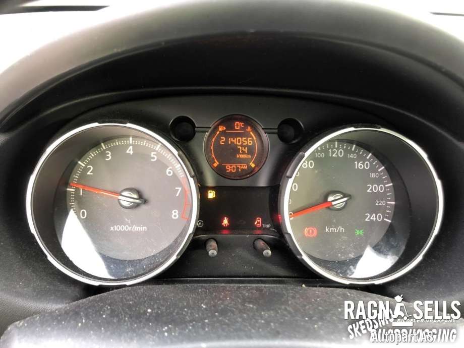 Nissan Qashqai 2007-2010 (Type I, Fase 1) , Motorkode: HR16, Girkassekode: 32010JD00A