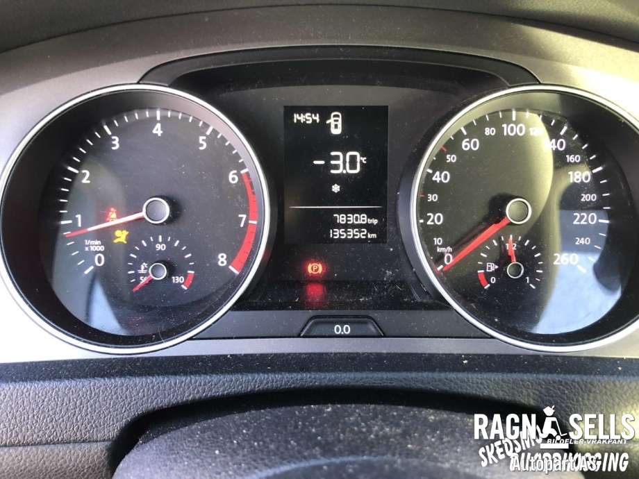 VW Golf VII 2012-2017 (Fase 1) , Motorkode: CJZB, Girkassekode: PKH