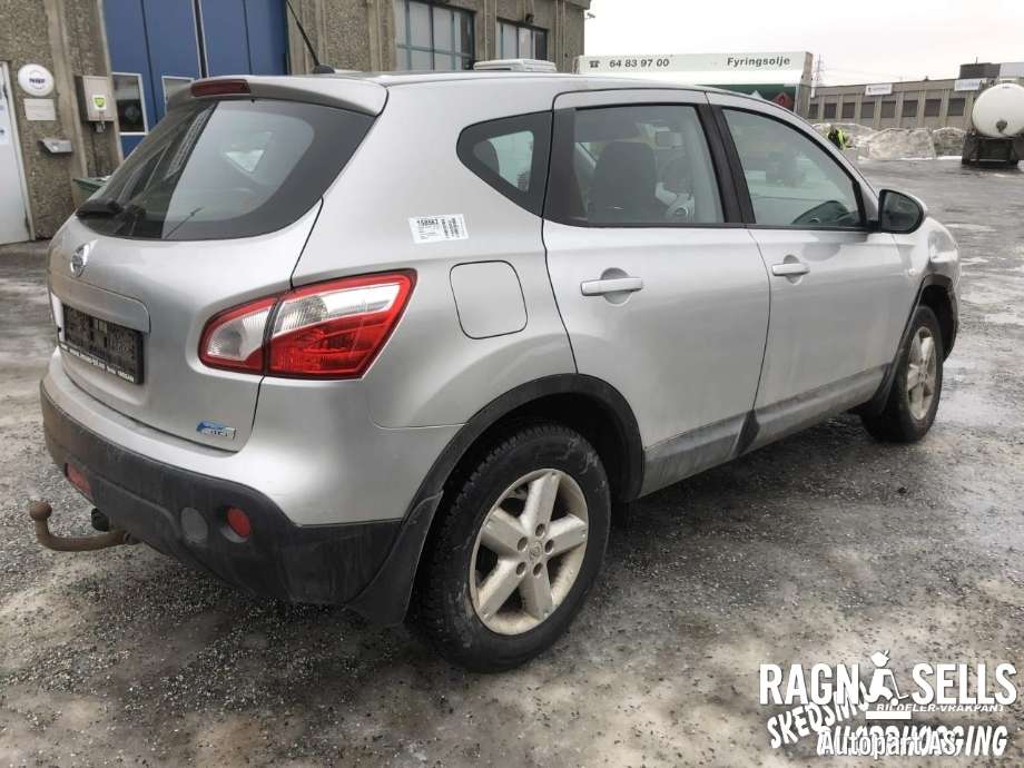 Nissan Qashqai 2010-2014 (Type I, Fase 2) , Motorkode: K9K, Girkassekode: 32010JD50A