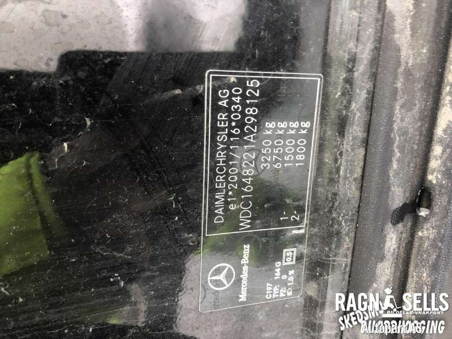 Mercedes GL 2006-2012 (X164) (X164), Motorkode: 642940, Girkassekode: 722902