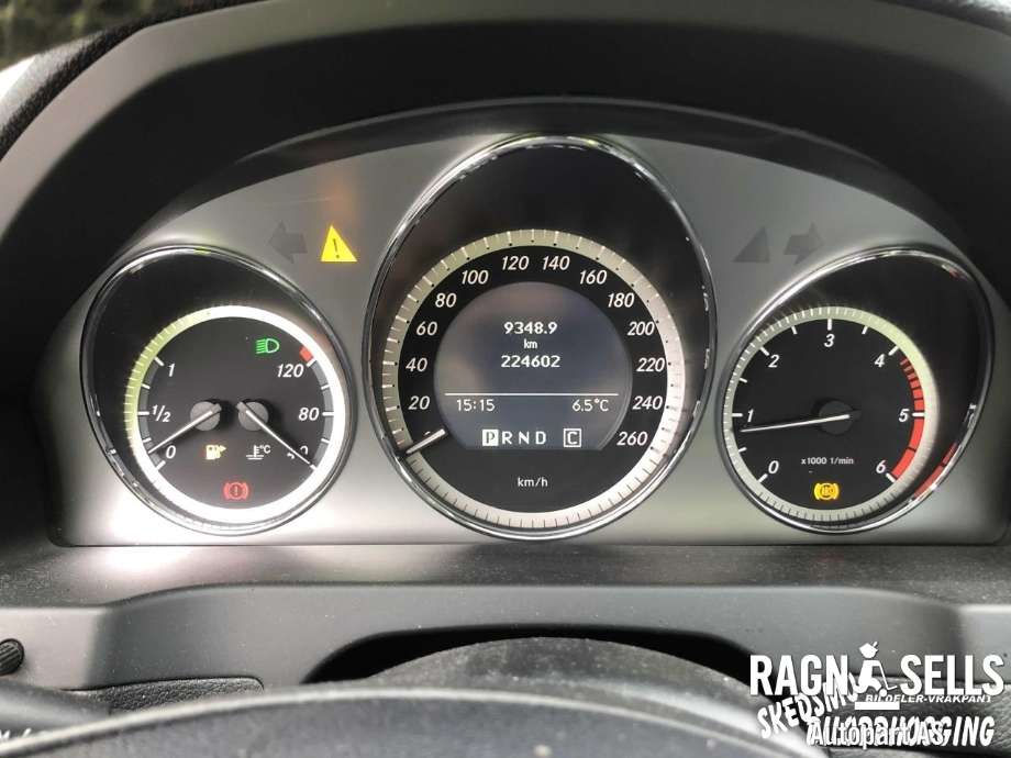 Mercedes C-Klasse 2007-2011 (Fase 1) (W204) (W204), Motorkode: 651913, Girkassekode: 722694
