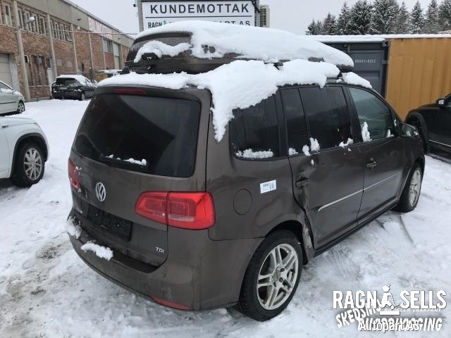 VW Touran 2010-2015 (Type I, Fase 3) , Motorkode: CAYC, Girkassekode: MLE