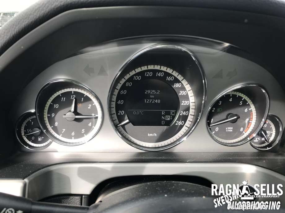 Mercedes E-Klasse 2009-2013 (Fase 1) (W212) (W212), Motorkode: 272977, Girkassekode: 722960