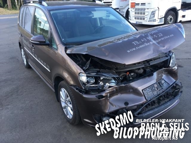 VW Touran 2010-2015 (Type I, Fase 3) , Motorkode: CFJA, Girkassekode: NJJ