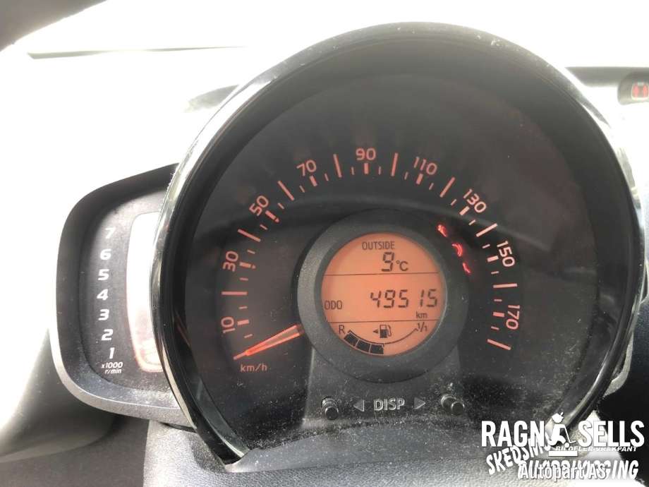 Citroën C1 2014-->> (Type II) , Motorkode: 1KR-FE, Girkassekode: 16 115 517 80