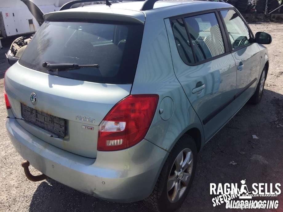 Škoda Fabia 2010-2014 (Type II, Fase 2) , Motorkode: CBZ, Girkassekode: MPU