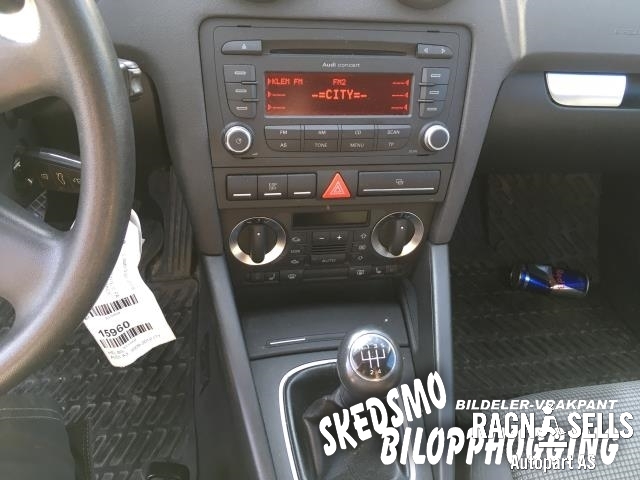 Audi A3 2003-2008 (Type II, Fase 1) , Motorkode: BLS, Girkassekode: KBL
