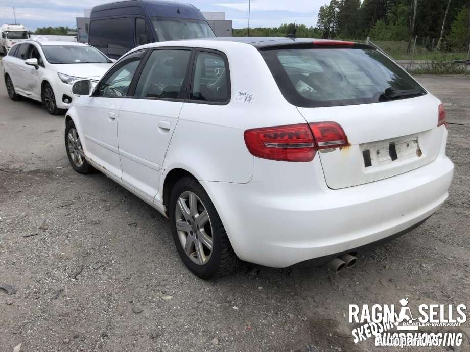 Audi A3 2009-2012 (Type II, Fase 2) , Motorkode: BLS, Girkassekode: LQS