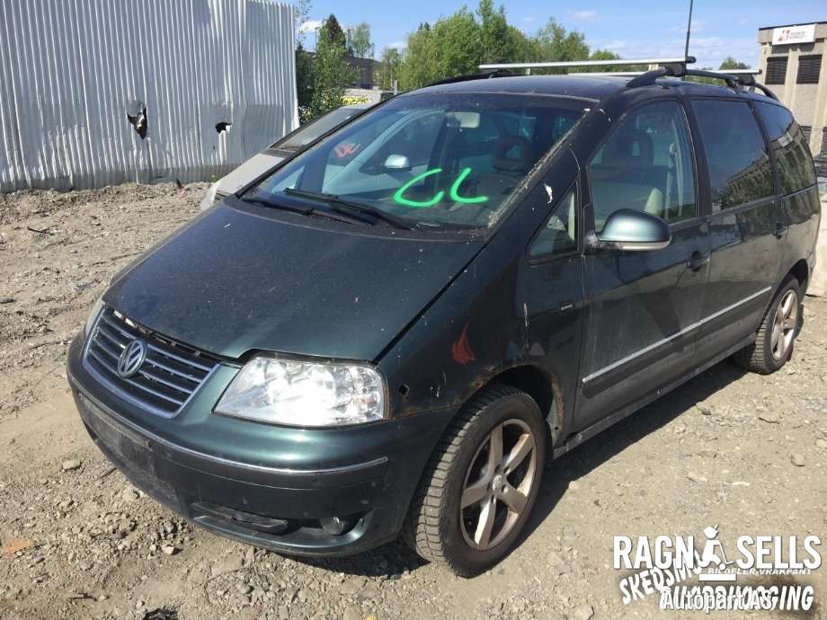 VW Sharan 2000-2010 (Type I, Fase 2) , Motorkode: ASZ, Girkassekode: FUX