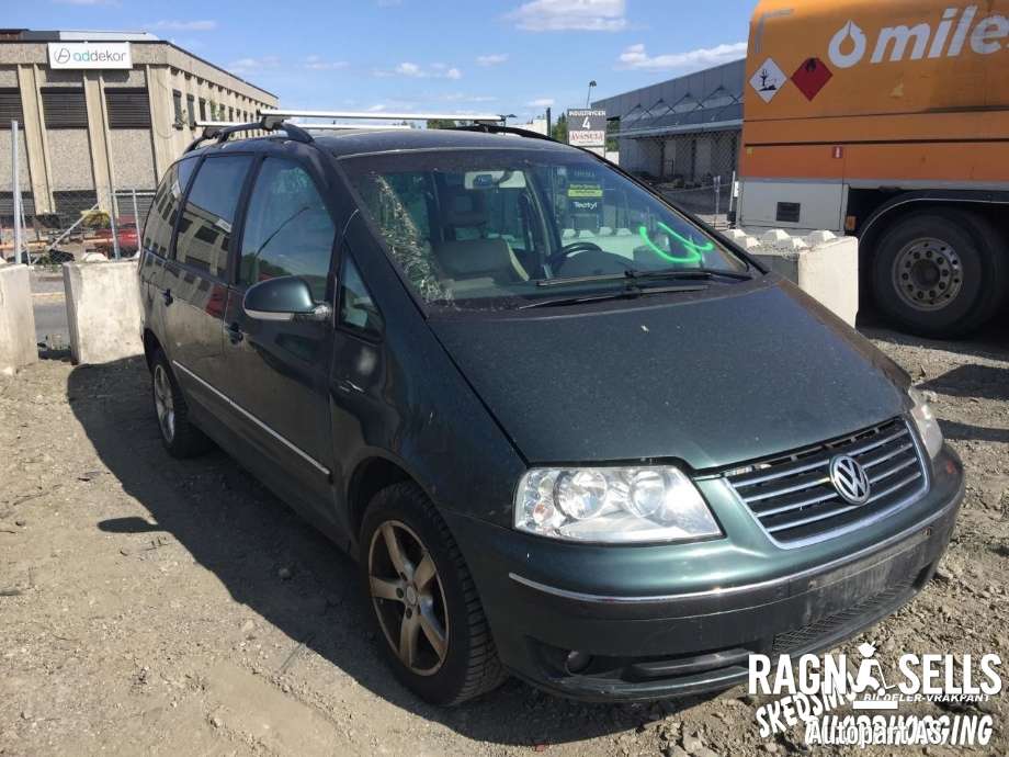 VW Sharan 2000-2010 (Type I, Fase 2) , Motorkode: ASZ, Girkassekode: FUX