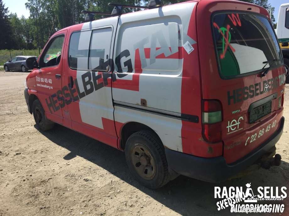Toyota Hiace 2007-2012 (Fase 3) , Motorkode: 2KD-FTV, Girkassekode: