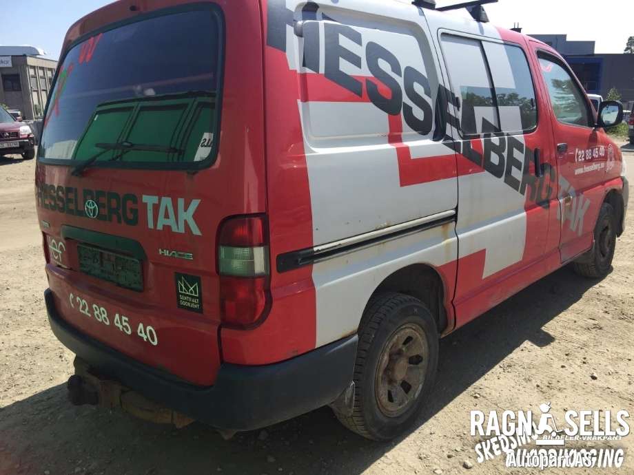 Toyota Hiace 2007-2012 (Fase 3) , Motorkode: 2KD-FTV, Girkassekode: