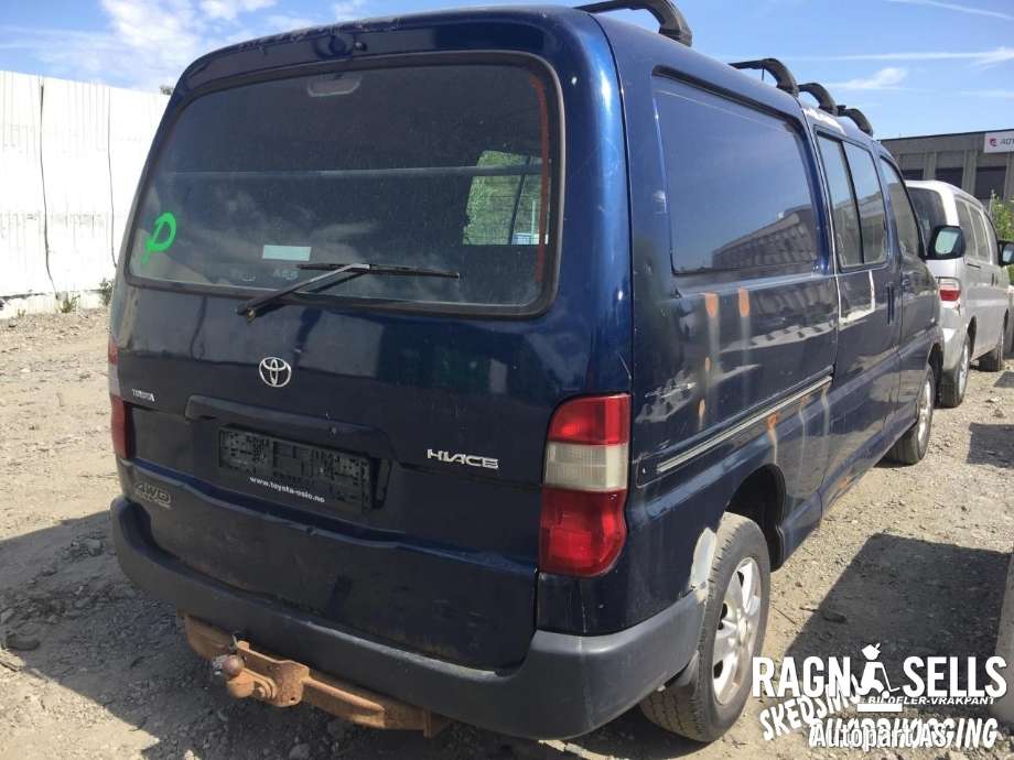 Toyota Hiace 2007-2012 (Fase 3) , Motorkode: 2KD-FTV, Girkassekode: 3303026A60