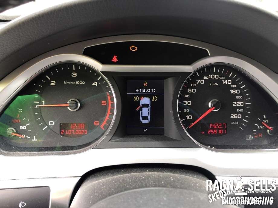 Audi A6 2008-2011 (Type III, Fase 2) (C6) (C6), Motorkode: CAGB, Girkassekode: LDQ