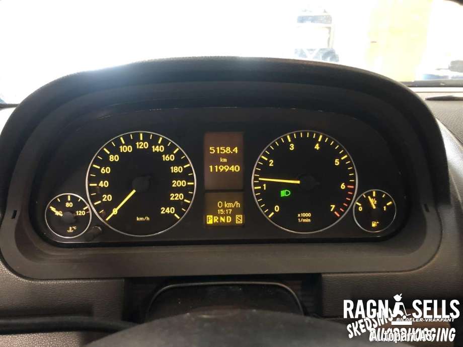 Mercedes A-Klasse 2005-2012 (W169) (W169), Motorkode: 266920, Girkassekode: 722801