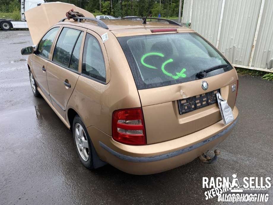 Škoda Fabia 2000-2007 (Type I) , Motorkode: AUA, Girkassekode: FCU